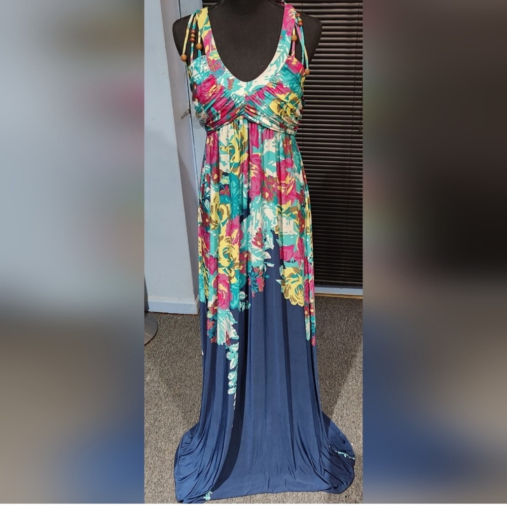 Kouture by Kimora Halter Maxi Dress Size: L | Kouture by Kimora